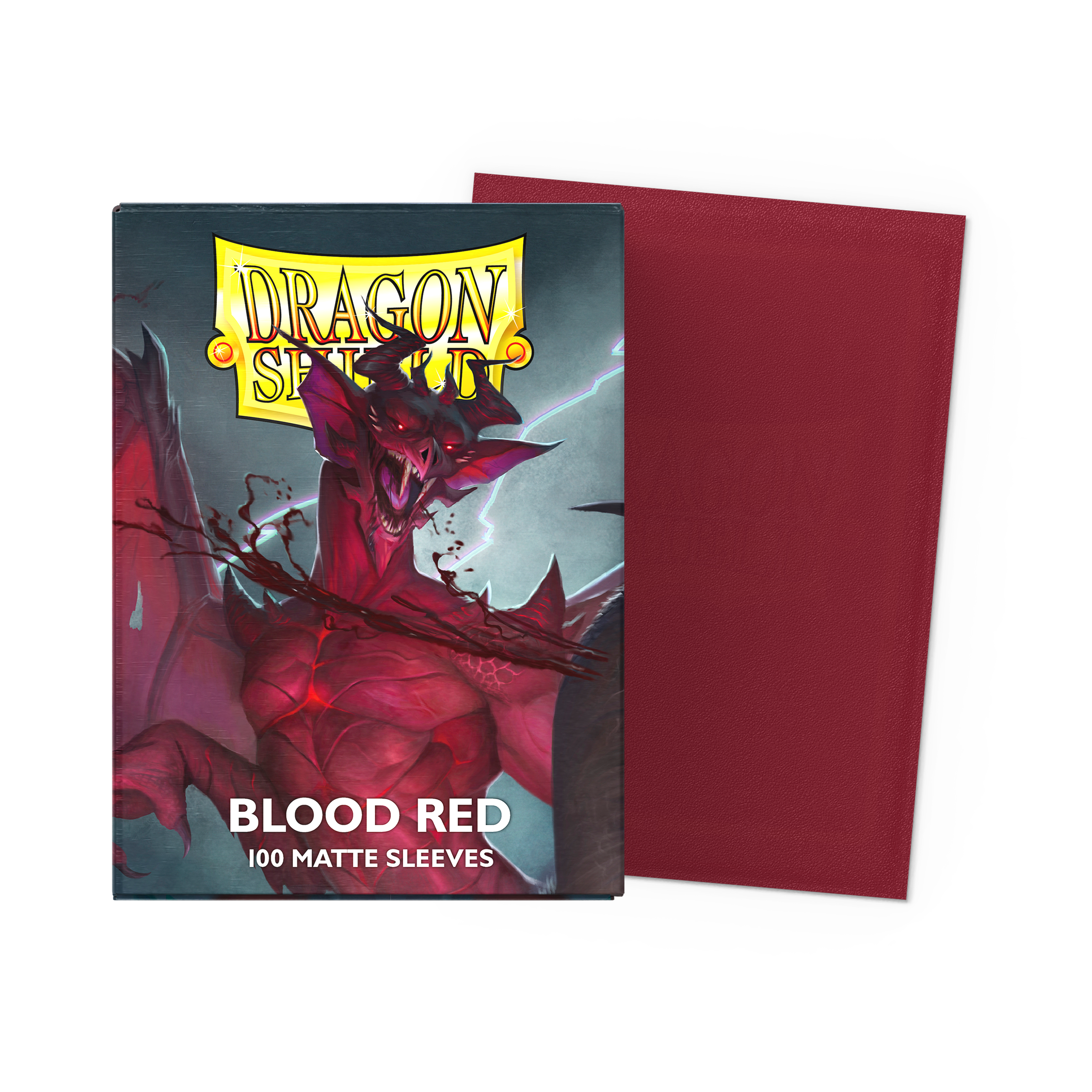 Dragon Shield Matte Blood Red (100 ct)