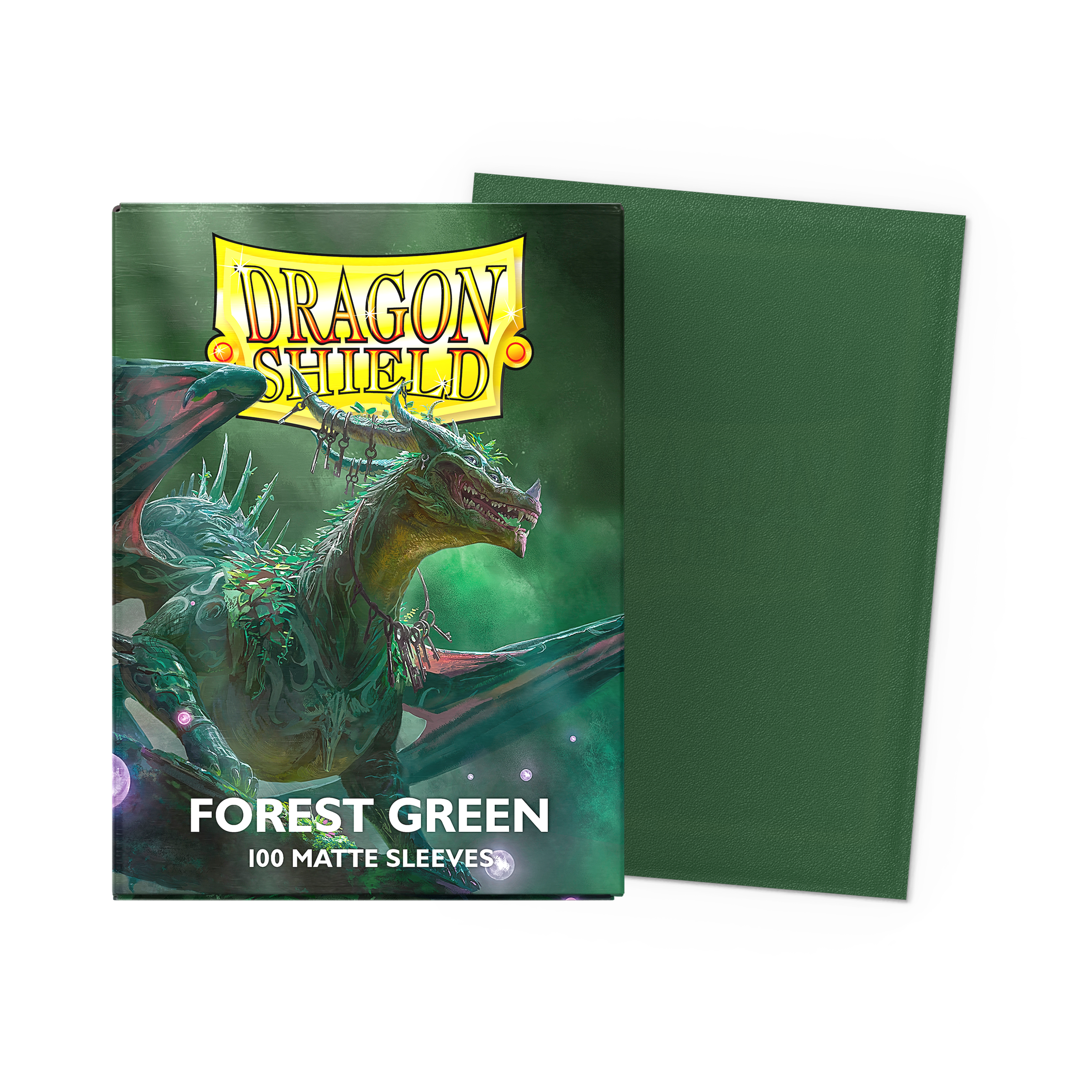 Dragon Shield Matte Forest Green (100 ct)