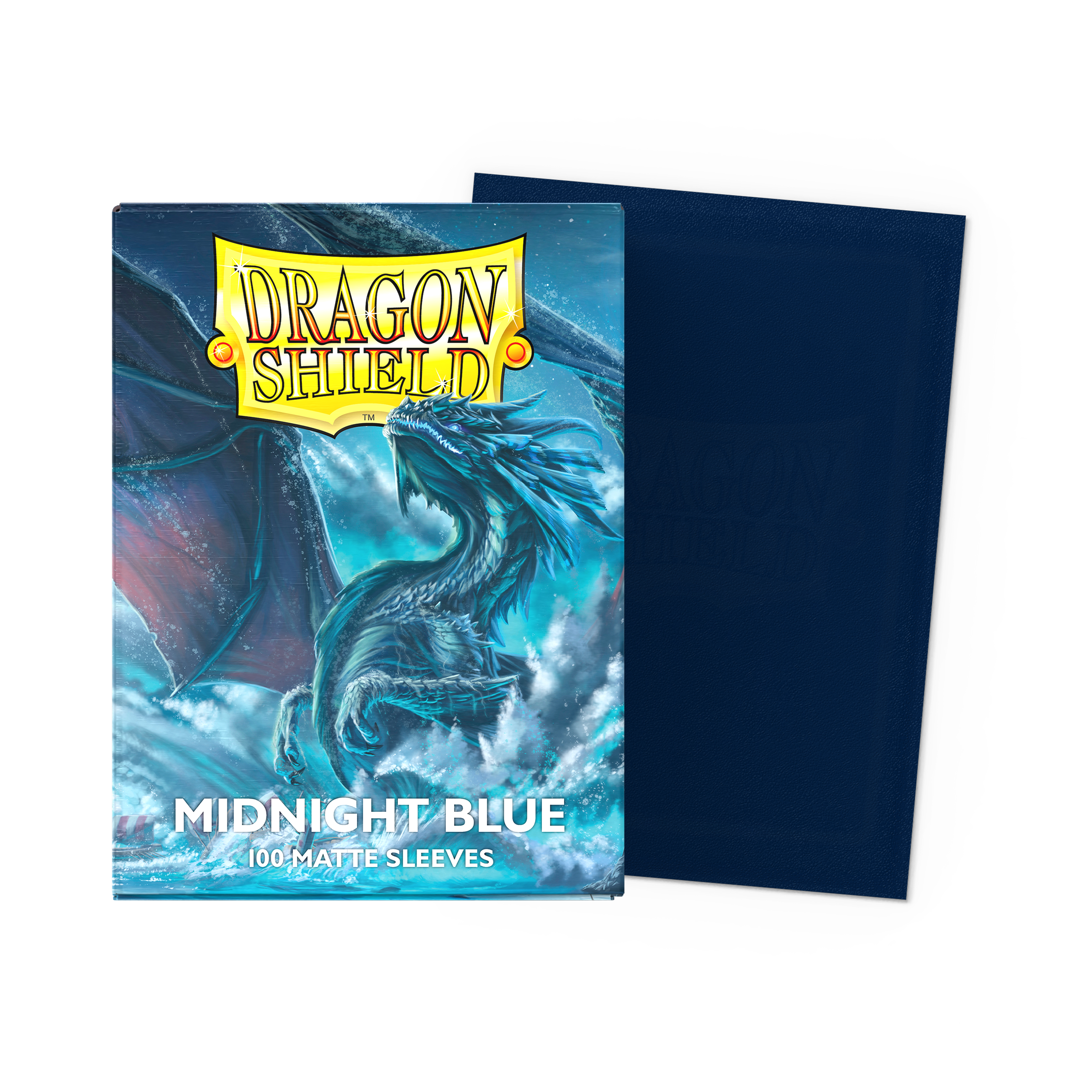 Dragon Shield Matte Midnight Blue (100 ct)